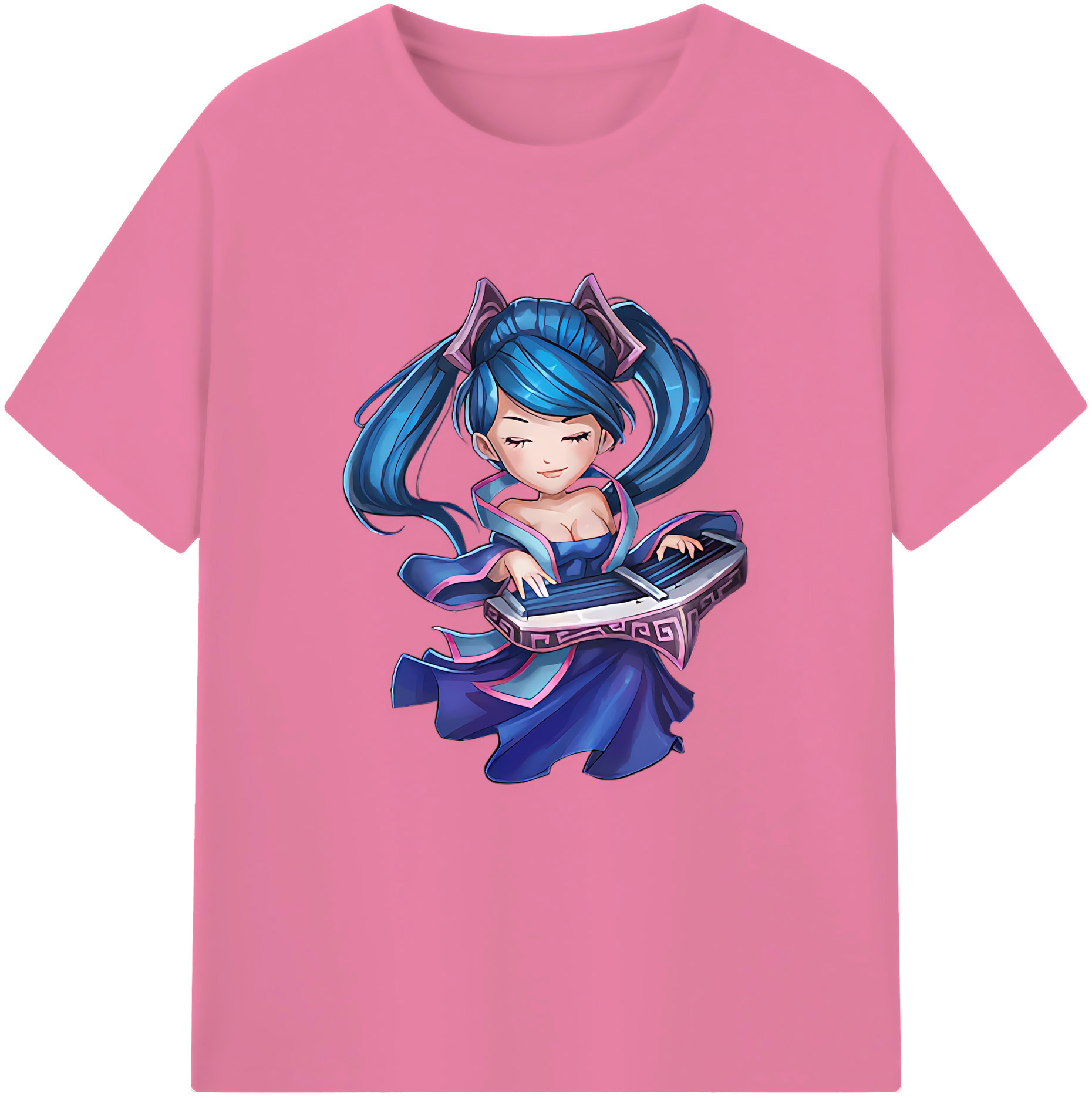 リーグ・オブ・レジェンド League of Legends LOL 綿100％半袖Tシャツ（フロントプリント）